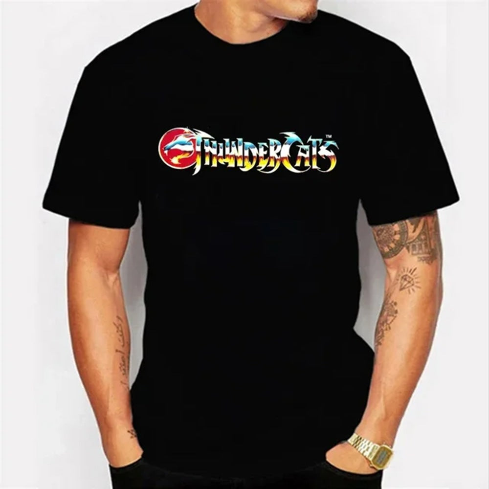 ThunderCat Luminous T-shirt Mens Fashion Casual Short Sleeve