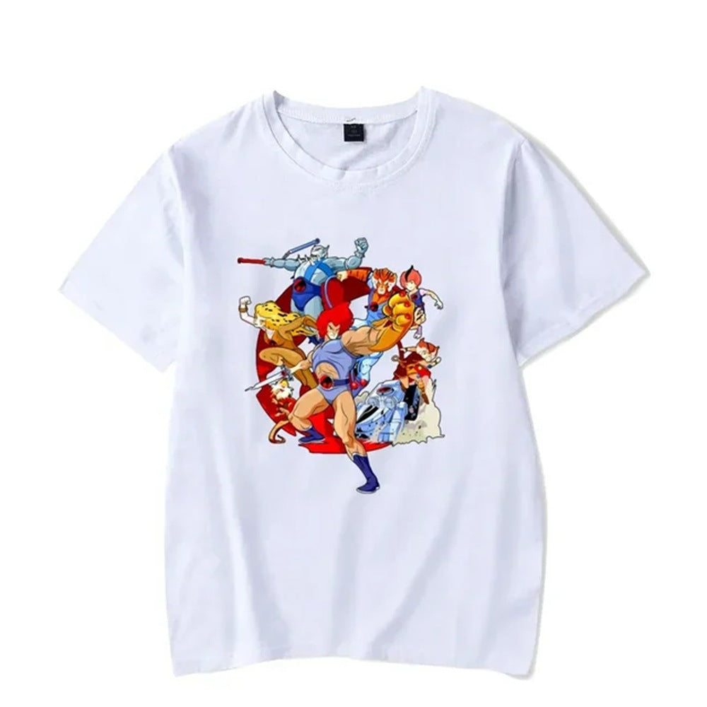 ThunderCat Luminous T-shirt Mens Fashion Casual Short Sleeve